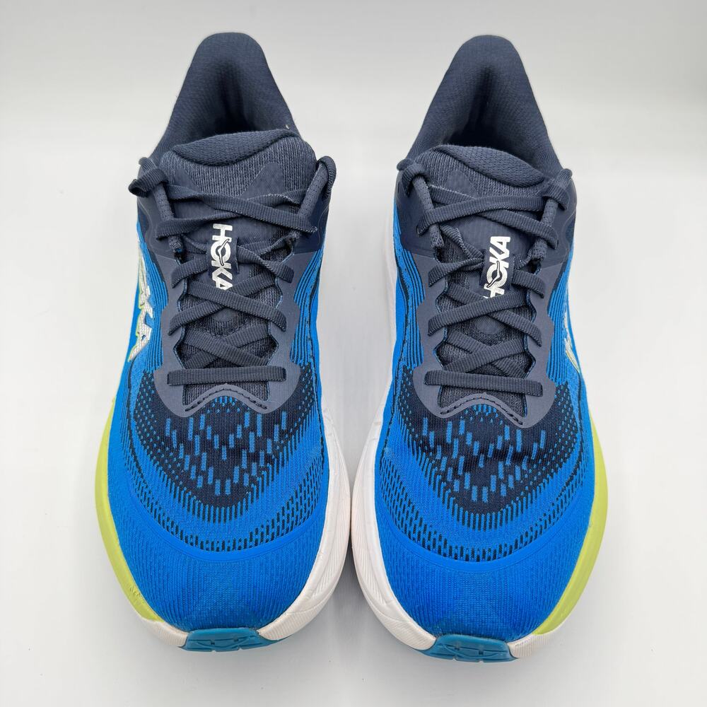 Hoka One One Skyflow Varsity Navy Electric Cobalt Road-Running Shoes Men's 9.5 - Picture 3 of 8